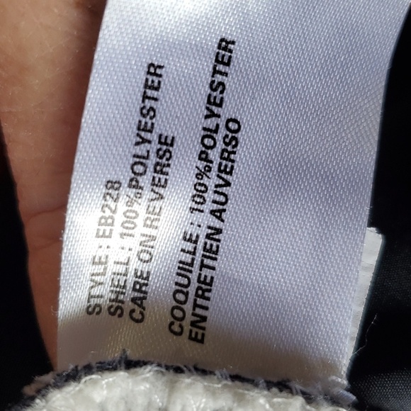 Eddie Bauer Black and Gray Plaid Flannel Shacket  2XL - Picture 9 of 12